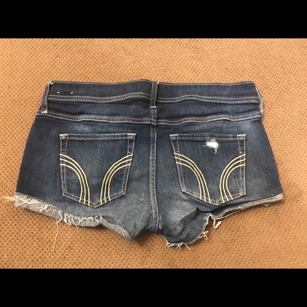 Hollister jean shorts